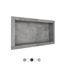 Nicho Para Banheiro Diamante em Porcelanato Polido 60x30 Cinza - Cozimax - 3