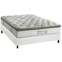 Ver imagem 1 de Cama Box Casal: Colchão Molas Herval MasterPocket Ensacadas Monte Carlo HR Visco + Base CRC Courano