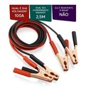 Ver imagem 5 de Conjunto Cabo Auxiliar de Partida Transmissão Carga Carro Motor Emergência Recarga Cabo 2,5m