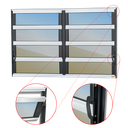 Ver imagem 3 de Basculante Alumínio 2 Seções 80 x 240 Elite V.Refl.Mix Preto Brimak