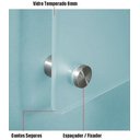 Ver imagem 2 de Lousa de Vidro Temperado Incolor 120x60cm 6mm