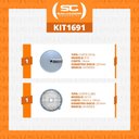 Ver imagem 2 de Conjunto de Discos Corte E10 Fatias 10mm e GC10 Cubos 10mm para PA7 PRO 10x10x10mm (Sopas) -