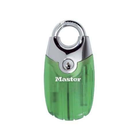 Cadeado Master Lock Argola Regulável 18 A 37mm Verde 193d:Verde