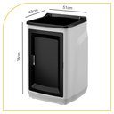 Ver imagem 2 de Gabinete para Lavandera com Tanque Astra 22 Litros Cor:preto