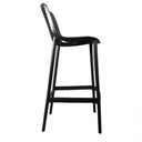 Ver imagem 3 de Cadeira Banqueta Alta Plastico com Encosto Oficial Safira Kit 6 Cadeiras Banqueta Alta Plastico