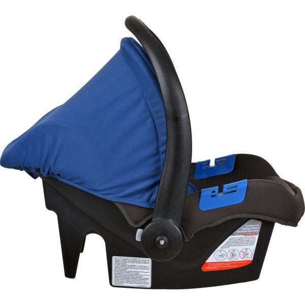 Bebê Conforto Burigotto Touring X - Cinza/Azul - Grupo 0+: Até 13 Kg - 2