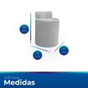 Ver imagem 7 de Kit Puff Banqueta Alto Confortável Reforçado Minimalista Roma Suede