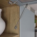 Ver imagem 3 de Cozinha Completa Compacta 150cm Grey Sky Axé Bertolini