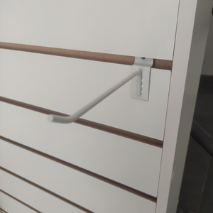Gancho Painel Canaletado 15cm Com 100 Unidades Branco