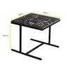 MESA DE CENTRO ERIS PORCELANATO BLACK II - BANANA BIT - 2