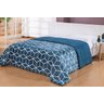 Edredom Estampado - Queen Size - Dupla Face - Capetown - Sherpa - Des 012 - Niazitex - 1