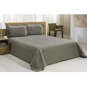 Ver imagem 1 de Colcha Douro - Solteiro - Bordada - com Porta Travesseiro - Fendi - Niazitex