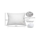 Ver imagem 2 de Kit 2 Refis Enchimento para Almofada em Fibra Siliconada 50x30 Cm