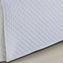 Ver imagem 2 de Saia para Cama Box - Atenas - Solteiro - Branco - Niazitex