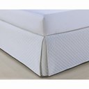 Ver imagem 1 de Saia para Cama Box - Atenas - Solteiro - Branco - Niazitex