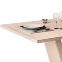 Ver imagem 2 de Mesa de Jantar Dalila Tampo Reto Retangular 170x90cm Dj Móveis