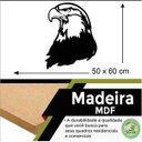 Ver imagem 2 de Quadro Decorativo Adorno Gavião 3mm Vazado - Mdf:Preto