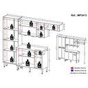 Ver imagem 7 de Cozinha Completa Compacta Madeirado/Preto