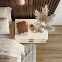 Ver imagem 3 de Mesa de Cabeceira Santorini 60cm Variedade de Cores:Off