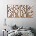 Ver imagem 3 de Quadro Decorativo Árvore Galhos 3mm Vazado - Mdf:Mdf