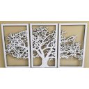 Ver imagem 3 de Quadro Decorativo Árvore Galhos 6mm Vazado - Mdf:Mdf
