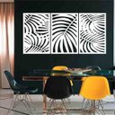 Ver imagem 1 de Quadro Decorativo Folhas 6mm Vazado - Mdf:Branco