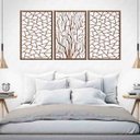 Ver imagem 3 de Quadro Decorativo Galhos Geométrico 3mm Vazado - Mdf:Mdf
