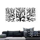 Ver imagem 1 de Quadro Decorativo Galhos 3mm Vazado - Mdf:Preto