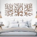 Ver imagem 3 de Quadro Decorativo Galhos 6mm Vazado - Mdf:Mdf