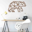 Ver imagem 1 de Quadro Decorativo Adorno Urso 3mm Vazado - Mdf:Mdf