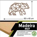 Ver imagem 2 de Quadro Decorativo Adorno Urso 3mm Vazado - Mdf:Mdf