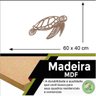 Quadro Decorativo Adorno Tartaruga 3mm Vazado - Mdf:Mdf - 2