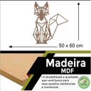 Ver imagem 2 de Quadro Decorativo Adorno Raposa 3mm Vazado - Mdf:Mdf