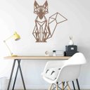 Ver imagem 1 de Quadro Decorativo Adorno Raposa 3mm Vazado - Mdf:Mdf