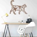 Ver imagem 1 de Quadro Decorativo Adorno Gato 3mm Vazado - Mdf:Mdf