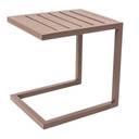 Ver imagem 1 de Mesa Mesinha de Apoio de Alumínio para Espreguiçadeira Área Externa