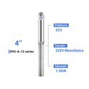 Ver imagem 2 de Bomba Submersa Palito Caneta 2CV Até 5000L/h 220V - GIULLI