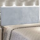 Ver imagem 3 de Cabeceira Painel Clean Cama Box Queen 160 cm Suede Cinza D'Rossi