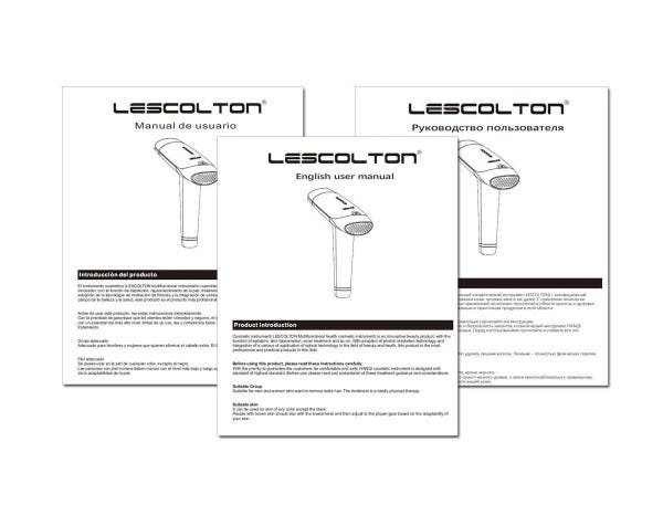Depilador Laser Lescolton T009I 400 Mil Novo Verão Mulher Beleza Top 2 Lâmpadas - 6