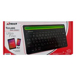 Teclado Keyboard Ultra Fino Conexão Dupla Hk8890 Xtrad - 4