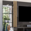 Ver imagem 6 de Estante Home Para TV 60 Polegadas 6431 Titanio Carvalho Madetec
