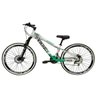 Bicicleta aro 26 Vkingx Tuff Alumínio 21v Freio Disco Suspensão Freeride - Branco/Verde Vmaxx Branco - 2