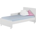 Ver imagem 5 de Berço Mini Cama Americano Encanto com Rodízios Branco