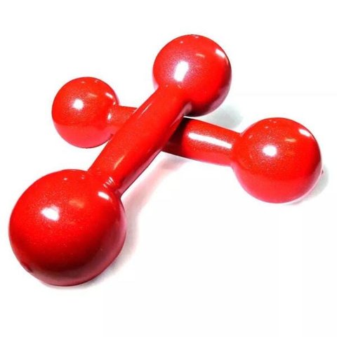 Par de Halteres Revestidos - 1 Kg