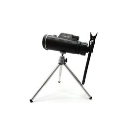 Luneta Telescópio Monóculo Tático 40 X 60 Com Tripé e suporte para acoplar no Celular - 1 Luneta Telescópio Monóculo Tático 40 X 60 Com Tripé e suporte para acoplar no Celular - 1