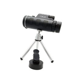 Luneta Telescópio Monóculo Tático 40 X 60 Com Tripé e suporte para acoplar no Celular - 4 Luneta Telescópio Monóculo Tático 40 X 60 Com Tripé e suporte para acoplar no Celular - 4