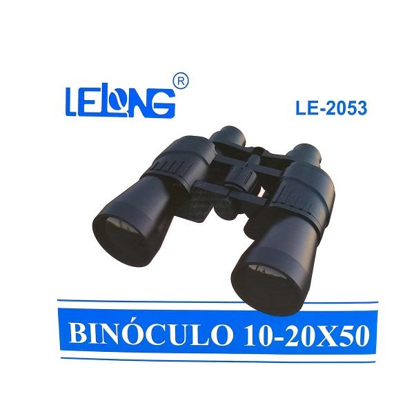 Binóculos longo Alcance 10-20x50 Lente Objetiva 50mm Prisma Porro Bark-4 - 5