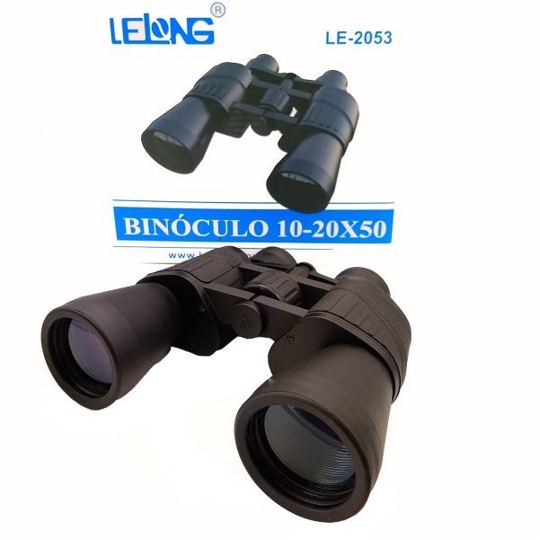 Binóculos longo Alcance 10-20x50 Lente Objetiva 50mm Prisma Porro Bark-4 - 3