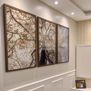 Quadro Decorativo Sala Arvores