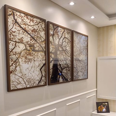 Quadro Decorativo Sala Arvores